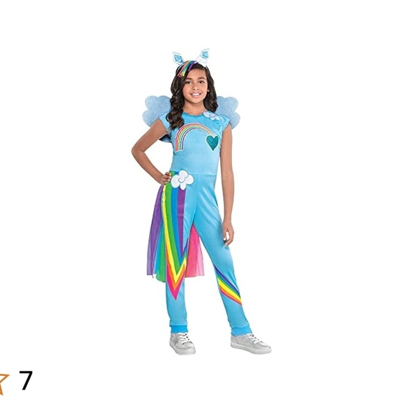 My Little Pony Other - Rainbow Dash girls costume medium NWT